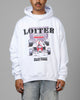 Loiter Horse Power Hoodie White