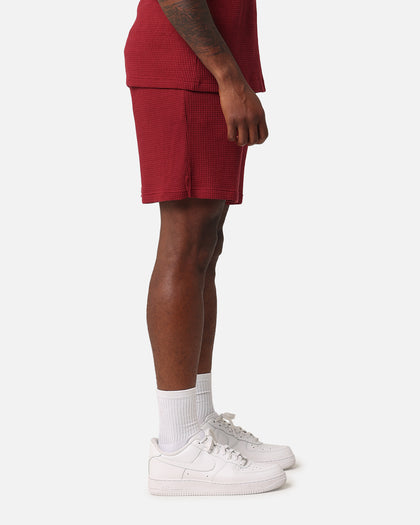 XXIII Ethan Knit Shorts Maroon