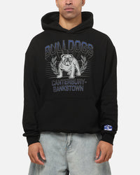 Bleacher Athletic Canterbury-Bankstown Bulldogs NRL Adult Club Wreath Hoodie Black