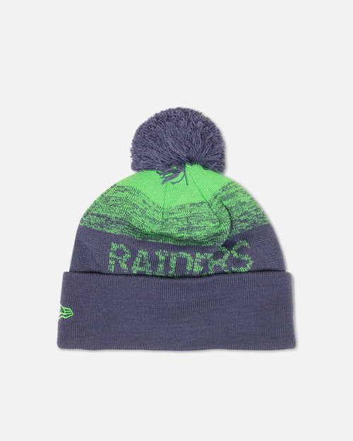 New Era Canberra Raiders 'NRL Ombre Marle' Knitted Beanie Official Team Colour