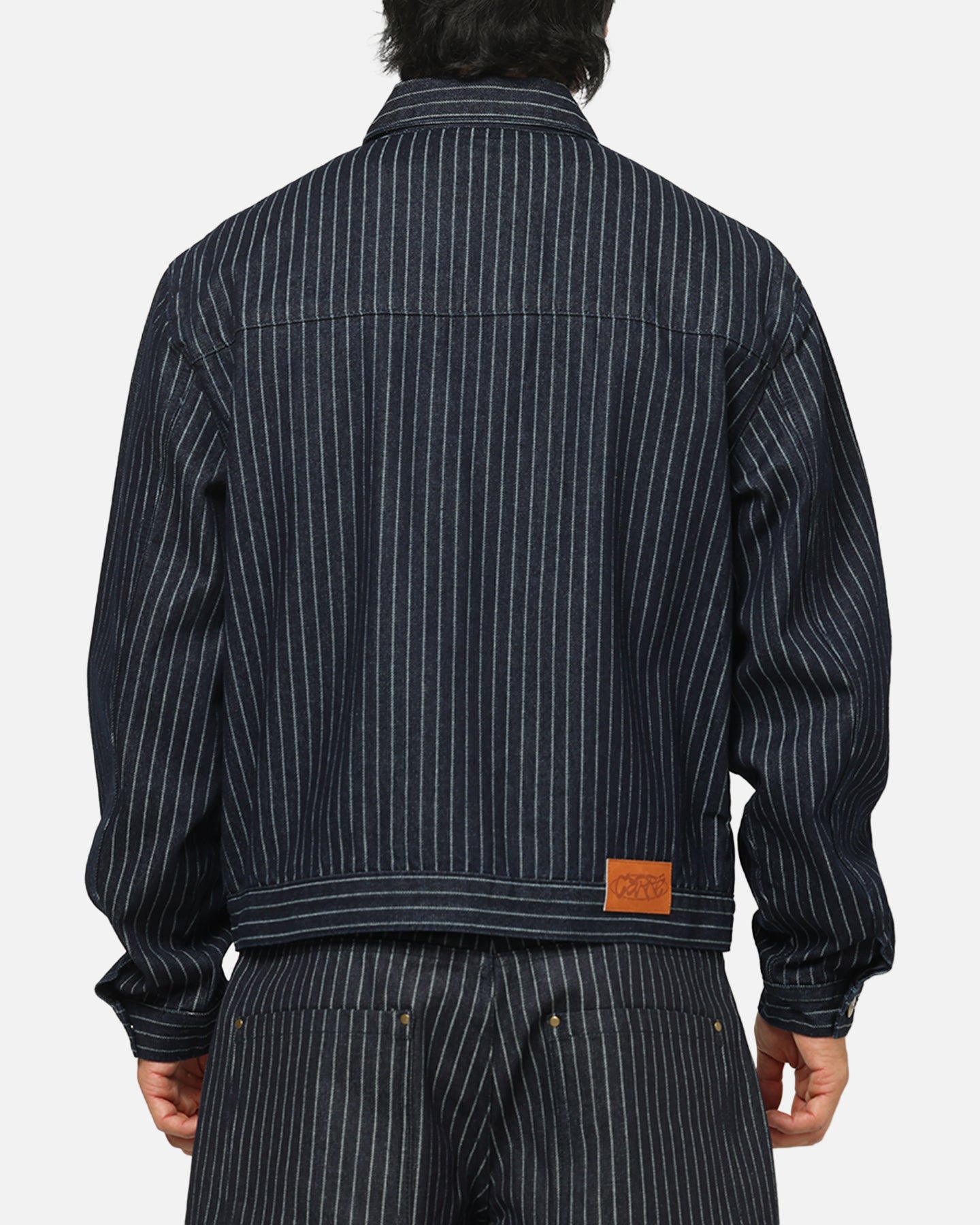 Carre Lockout Pinstripe Jacket Navy Pinstripe | Culture Kings US