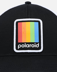 American Needle Twill Valin Patch Trucker Snapback White/Black