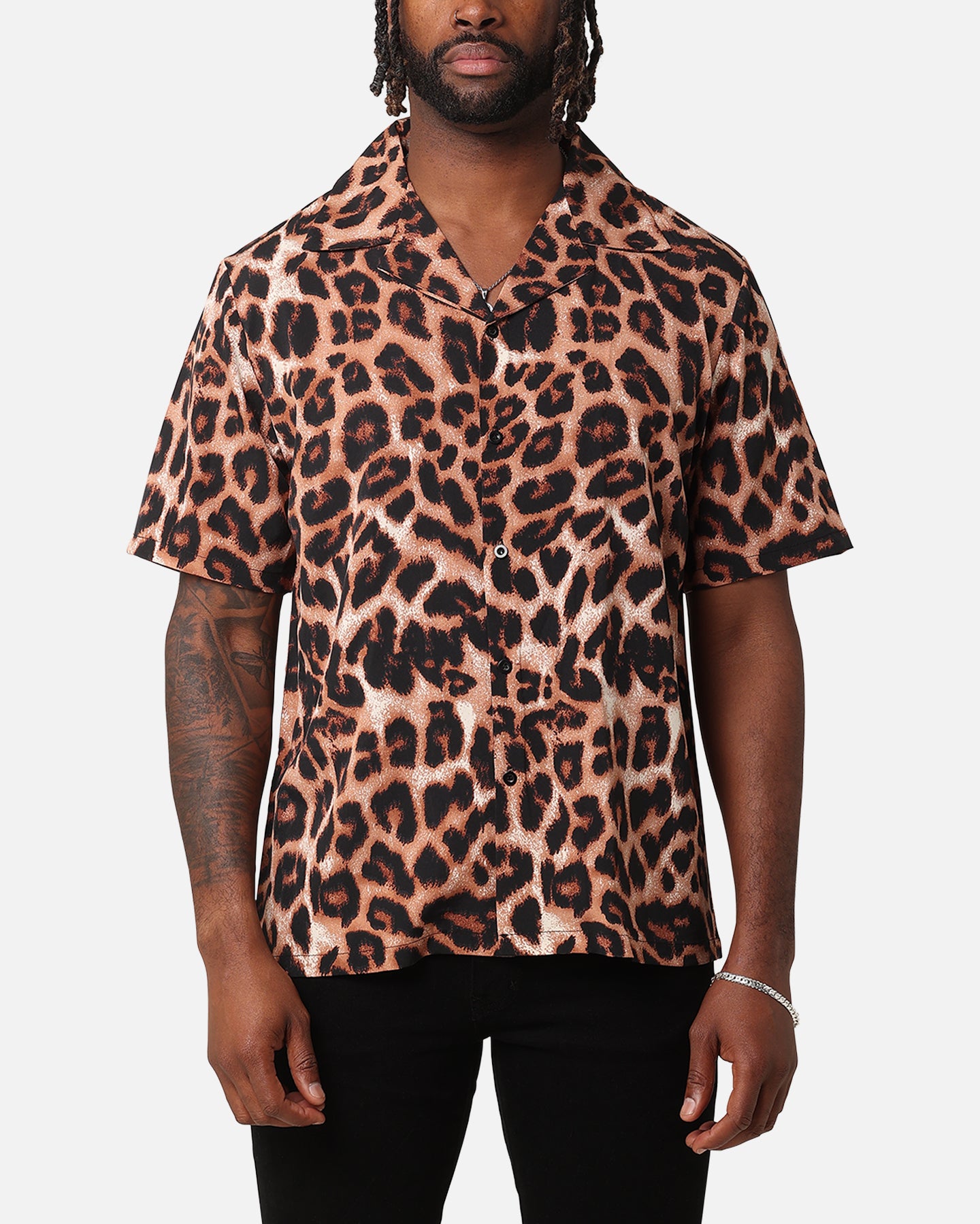 XXIII Leopard Button Up Shirt Leopard | Culture Kings US