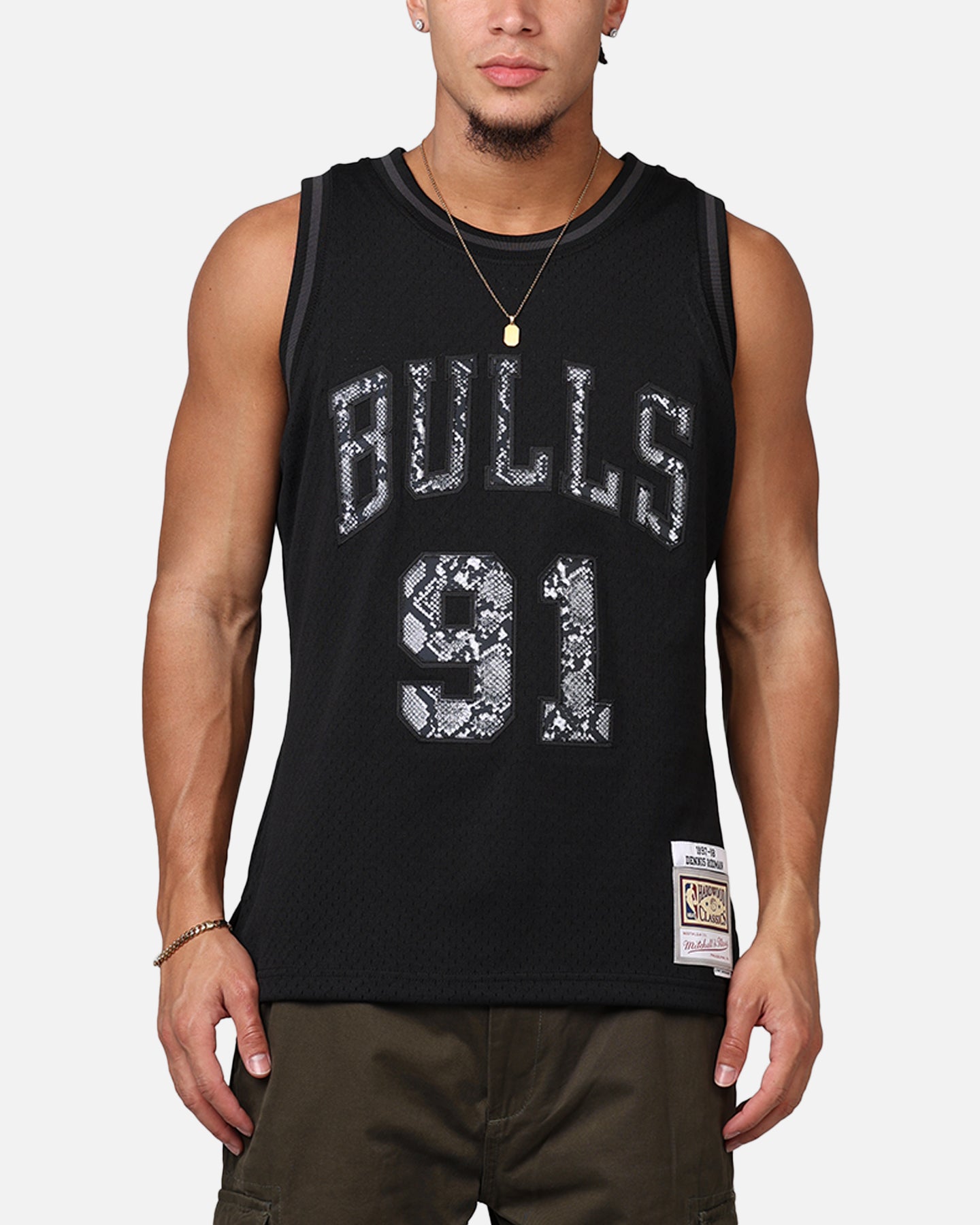 Mitchell & Ness Chicago Bulls Dennis Rodman '96-97 Leather
