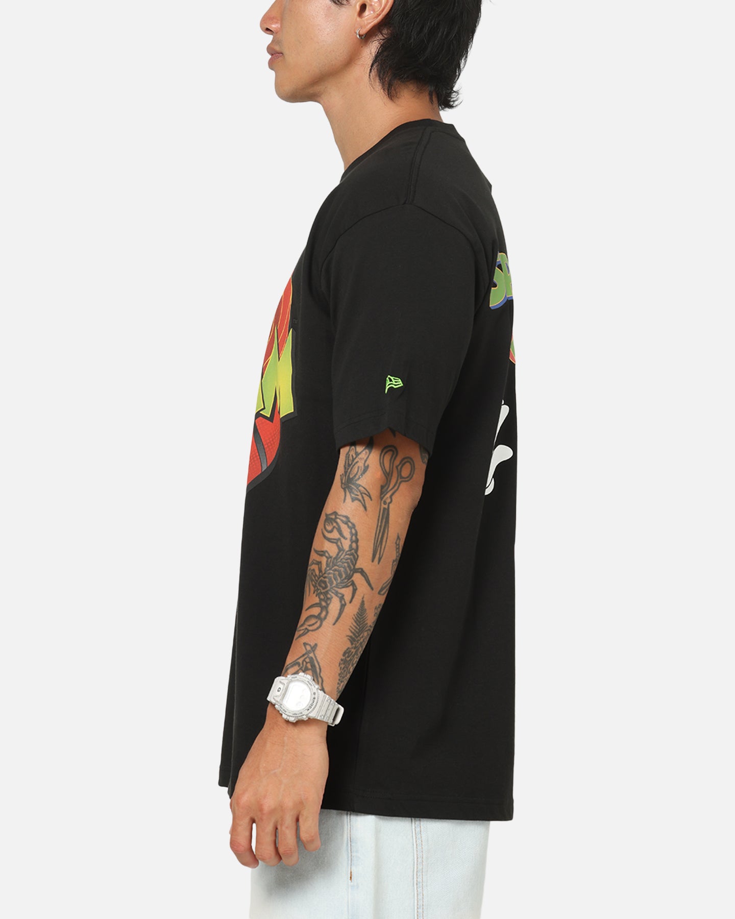 New Era X Space Jam T-Shirt Black | Culture Kings US