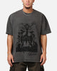 Goat Crew X DC Batman Catwoman Cats Heavyweight T-Shirt Black Wash