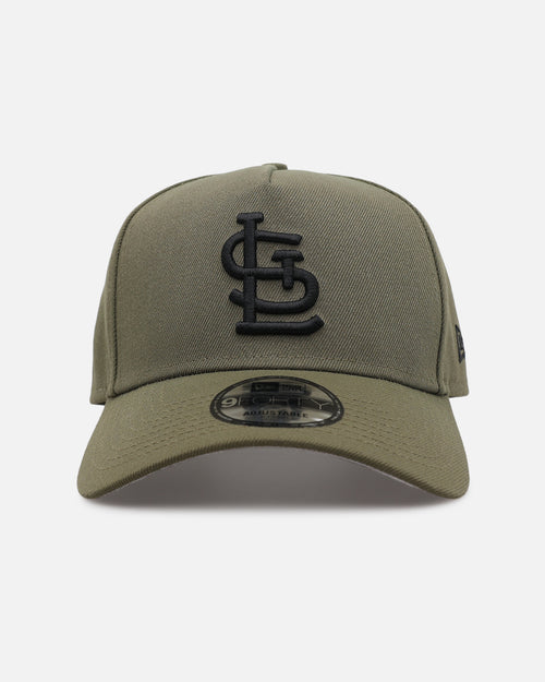 New Era St. Louis Cardinals 'Easy Olive' 9FORTY A-Frame Snapback Olive