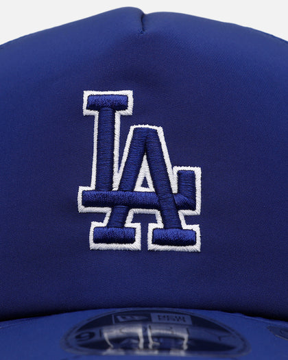 New Era Los Angeles Dodgers 'Batting Practice' 9FORTY A-Frame Trucker Snapback Official Team Color