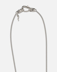 Guess Mainline Back To Black Octagon Necklace Black