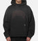 Represent Embellished Hoodie Stained Black