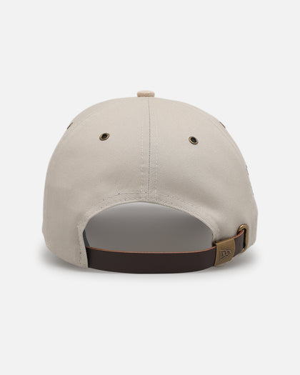 New Era New York Yankees 'Cream Suede' 9FORTY A-Frame Strapback Stone/Oatmilk