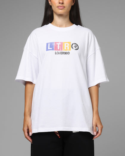 Loiter 98 Union T-Shirt White