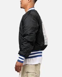 New Era X Alpha Series X NFL Los Angeles Rams MA-1 Bomber Jacket Royal/Black