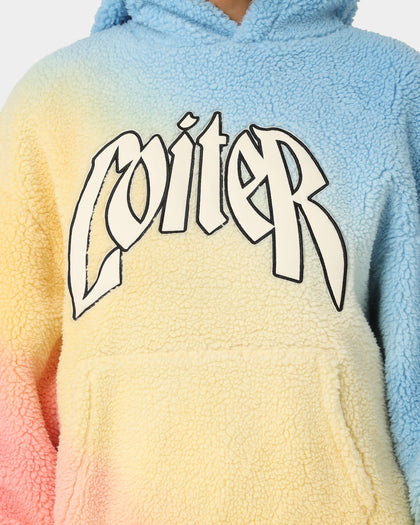 Loiter Sherpa Hoodie Multi-Coloured