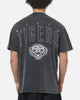 Bleacher Athletic Wests Tigers NRL Attrition Washed T-Shirt Black