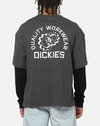 Dickies Payson 2Fer Long Sleeve T-Shirt Black