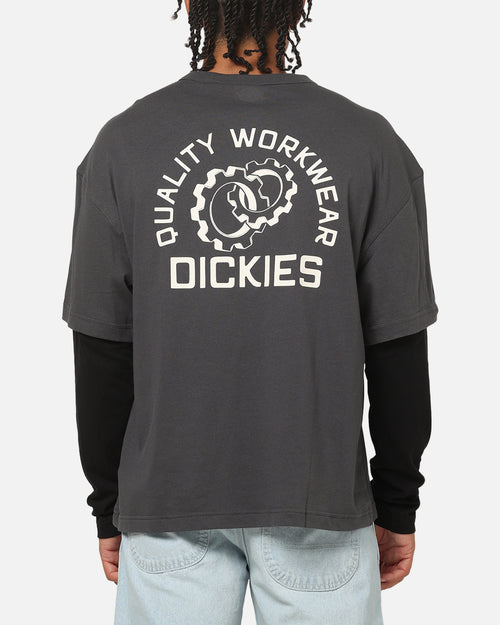 Dickies Payson 2Fer Long Sleeve T-Shirt Black