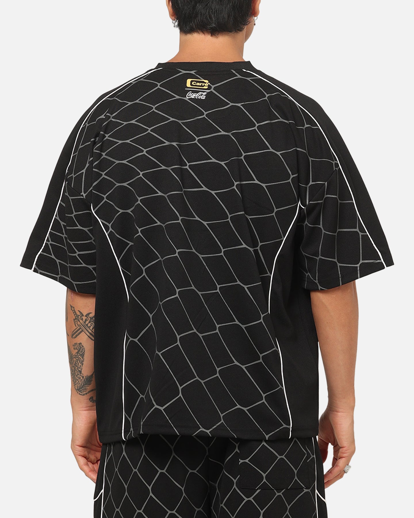 Carre Carré X Coca Cola The Grid Mesh Jersey Black | Culture Kings US