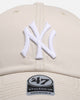 47 Brand New York Yankees 'Lakeshore' 47 Clean Up Strapback Natural
