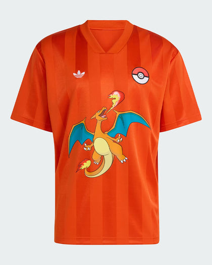 Adidas x Pokémon 'Charizard' Jersey Orange