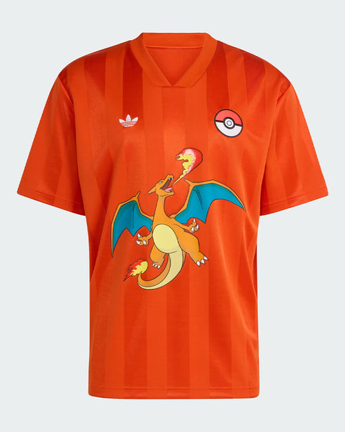 Adidas x Pokémon 'Charizard' Jersey Orange
