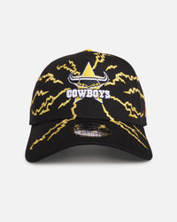 New Era North Queensland Cowboys 'NRL Electric' 9FORTY A-Frame Snapback Official Team Colour
