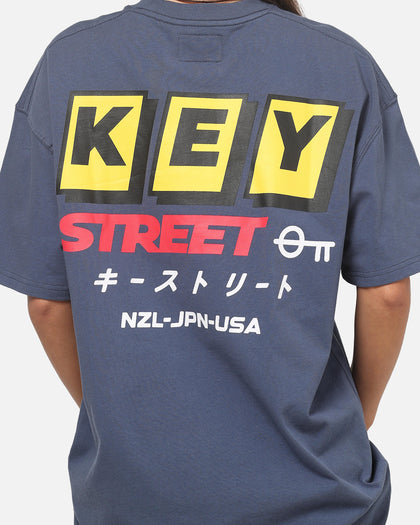 Key Street Pocket T-Shirt Navy
