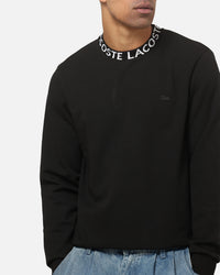 Lacoste Everyday Tech Crewneck Black