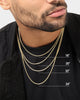 House Of Auric 2.5mm Rope Chain 18K Gold Vermeil