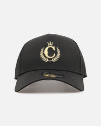 New Era X Culture Kings 9FORTY A-Frame Snapback Black/Gold