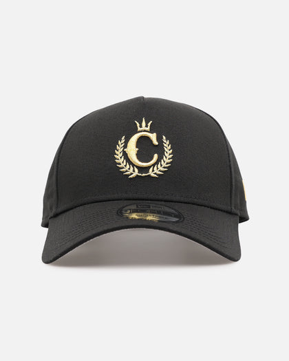 New Era X Culture Kings 9FORTY A-Frame Snapback Black/Gold