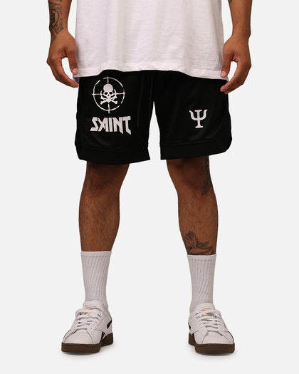 Saint Morta Post Humanous Basketball Short Black/White