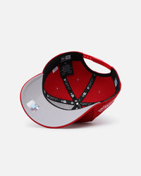 New Era Las Vegas Raiders 'Polychromatic' 9FORTY A-Frame Snapback Scarlet