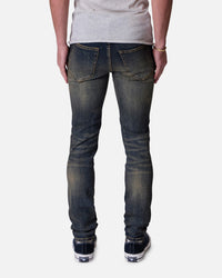 MNML Skinny Chewed Up Jeans Stone Washed Shadow