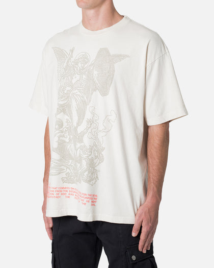 MNML Defeat Your Demons T-Shirt Off White