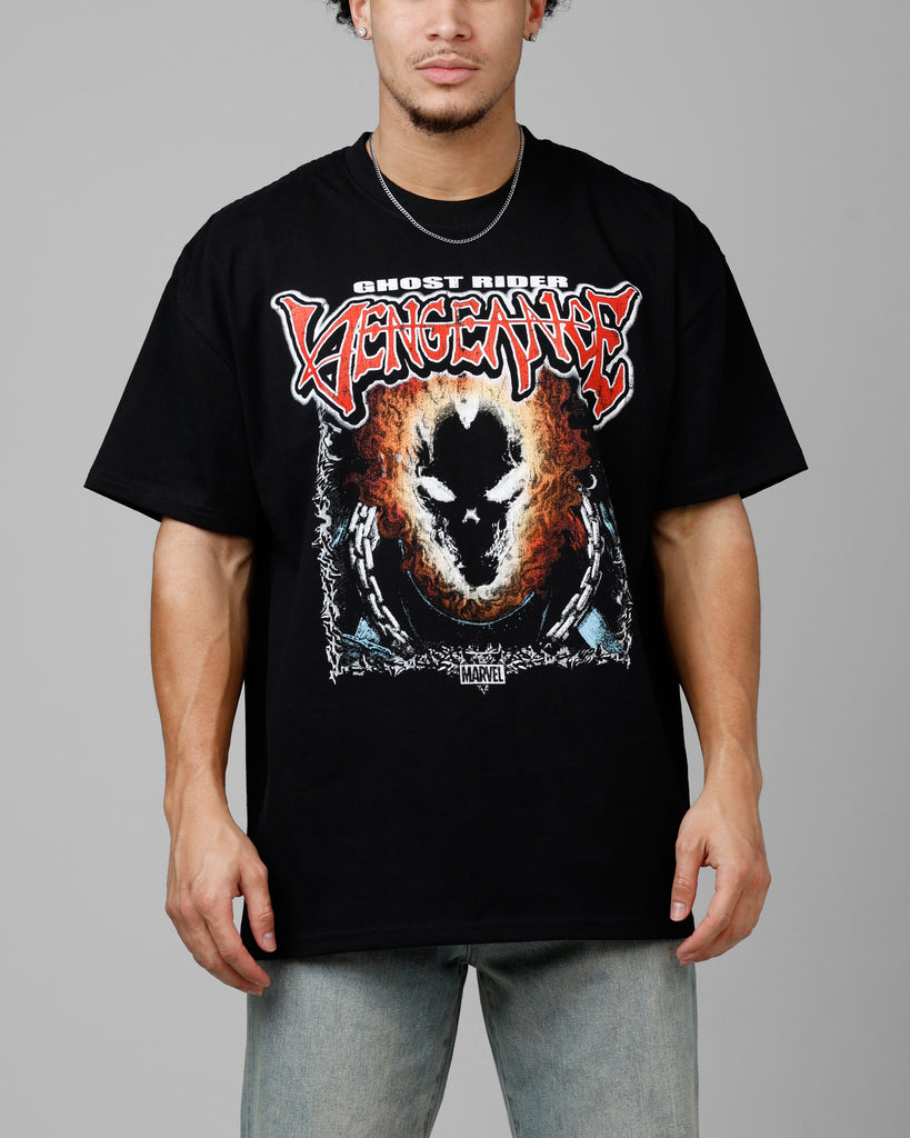 Loiter Marvel Ghost Rider Heavyweight T-Shirt Black | Culture Kings US