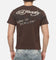 Ed Hardy Wake Up T-Shirt Chocolate