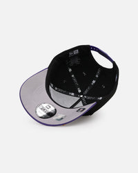 New Era Los Angeles Lakers 'Visor Embellishment' 9FORTY A-Frame Snapback Official Team Colors