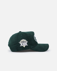 New Era San Francisco 49ers 'Dark Green Cord' 9FORTY A-Frame Corduroy Snapback Dark Green