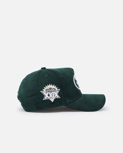 New Era San Francisco 49ers 'Dark Green Cord' 9FORTY A-Frame Corduroy Snapback Dark Green