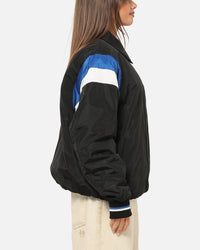 Bleacher Athletic Canterbury-Bankstown Bulldogs NRL Legacy Baseball Jacket Black