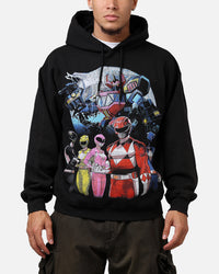 73Studio X Power Rangers Morphin Group Hoodie Black Wash