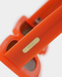 NUQE Fragment Sunglasses Orange/Brown