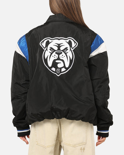 Bleacher Athletic Canterbury-Bankstown Bulldogs NRL Legacy Baseball Jacket Black
