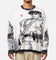 Hypland X Street Fighter Ryu Cropped Sweater White/Black