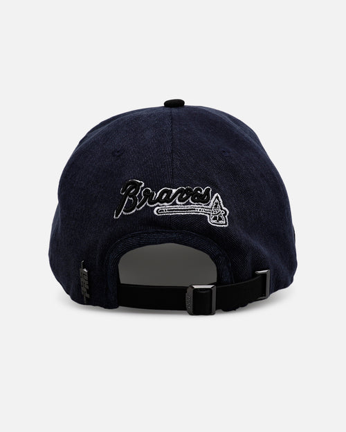 Pro Standard Atlanta Braves 'Polished Hardware' Pro Pinch Strapback Navy