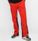 MNML Contrast Bootcut Sweat Pants Red