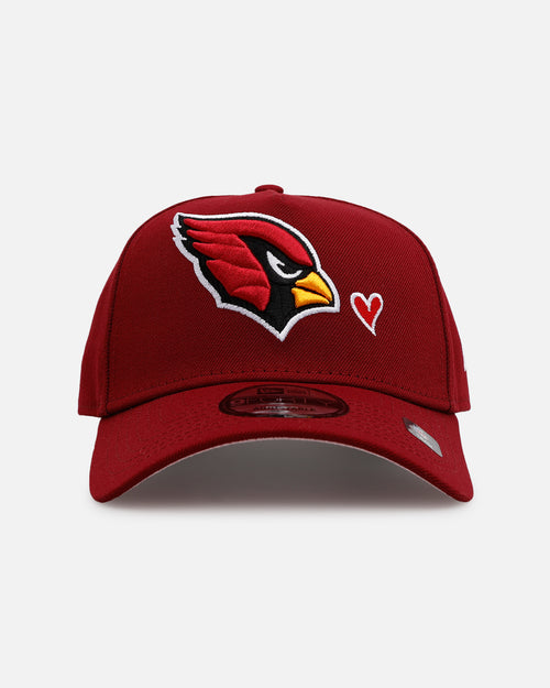 New Era Arizona Cardinals 'Team Color Hearts' 9FORTY A-Frame Snapback Official Team Color