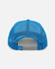 New Era Detroit Lions 'Team Motto' 9FORTY A-Frame Trucker Snapback Official Team Colors