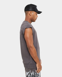 Carre Metalle Muscle Crewneck Washed Grey